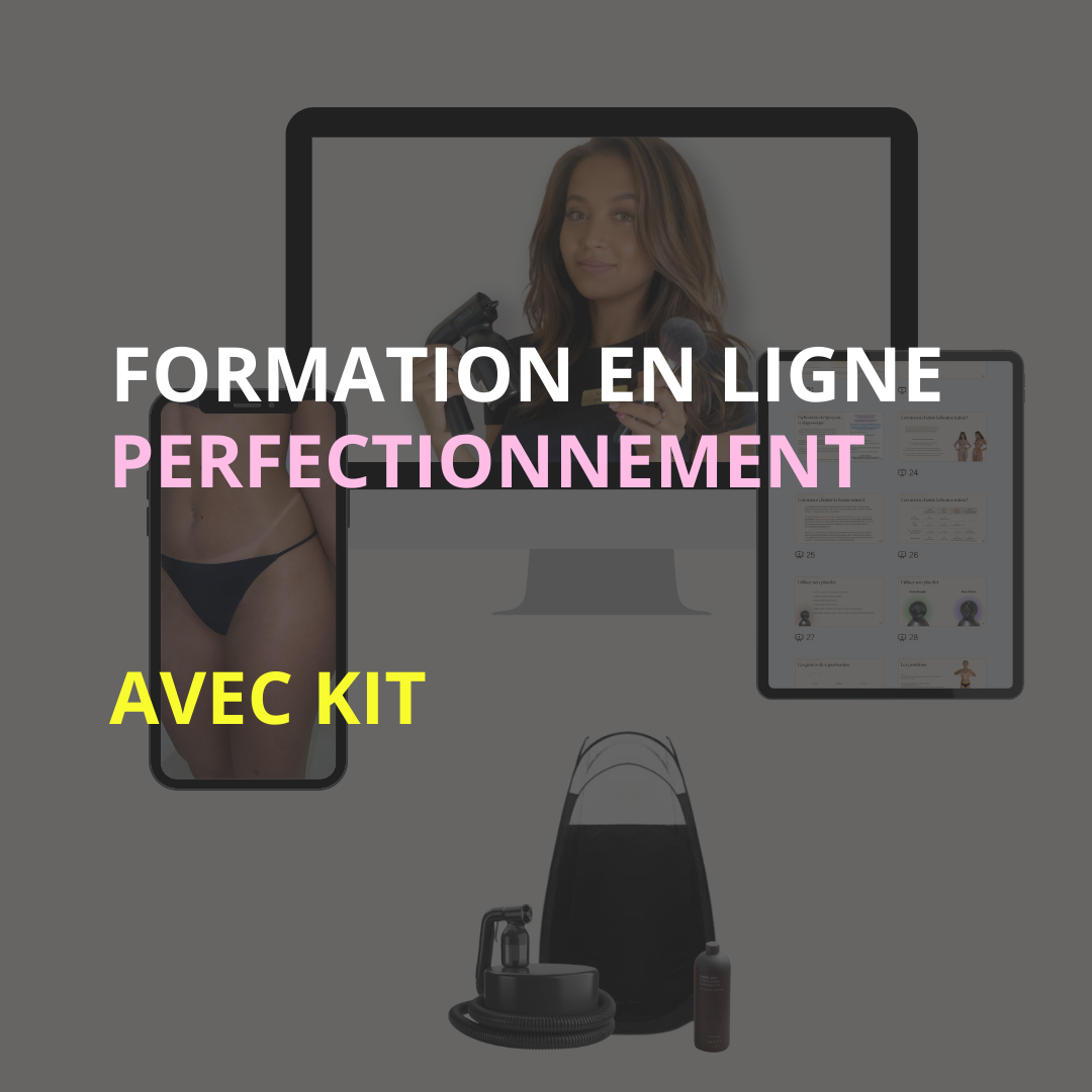 PERFECTIONNEMENT SPRAYTAN - EN LIGNE - Avec kit
