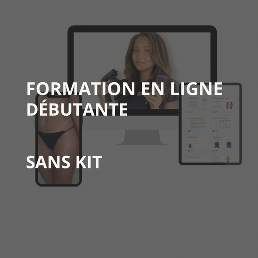 FORMATION SPRAYTAN DEBUTANTE - EN LIGNE -  Sans kit
