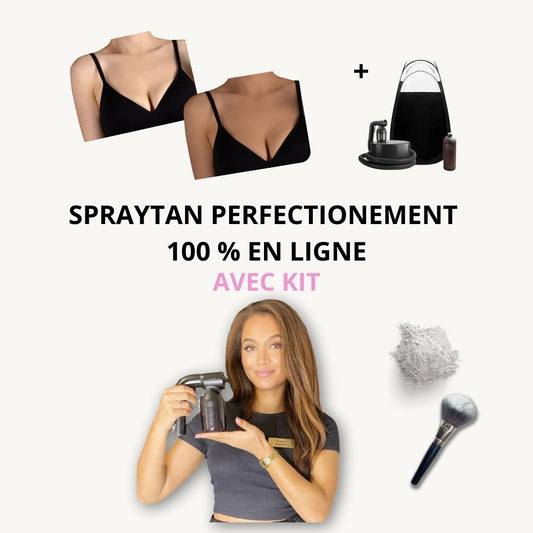 PERFECTIONNEMENT SPRAYTAN - EN LIGNE - Avec kit